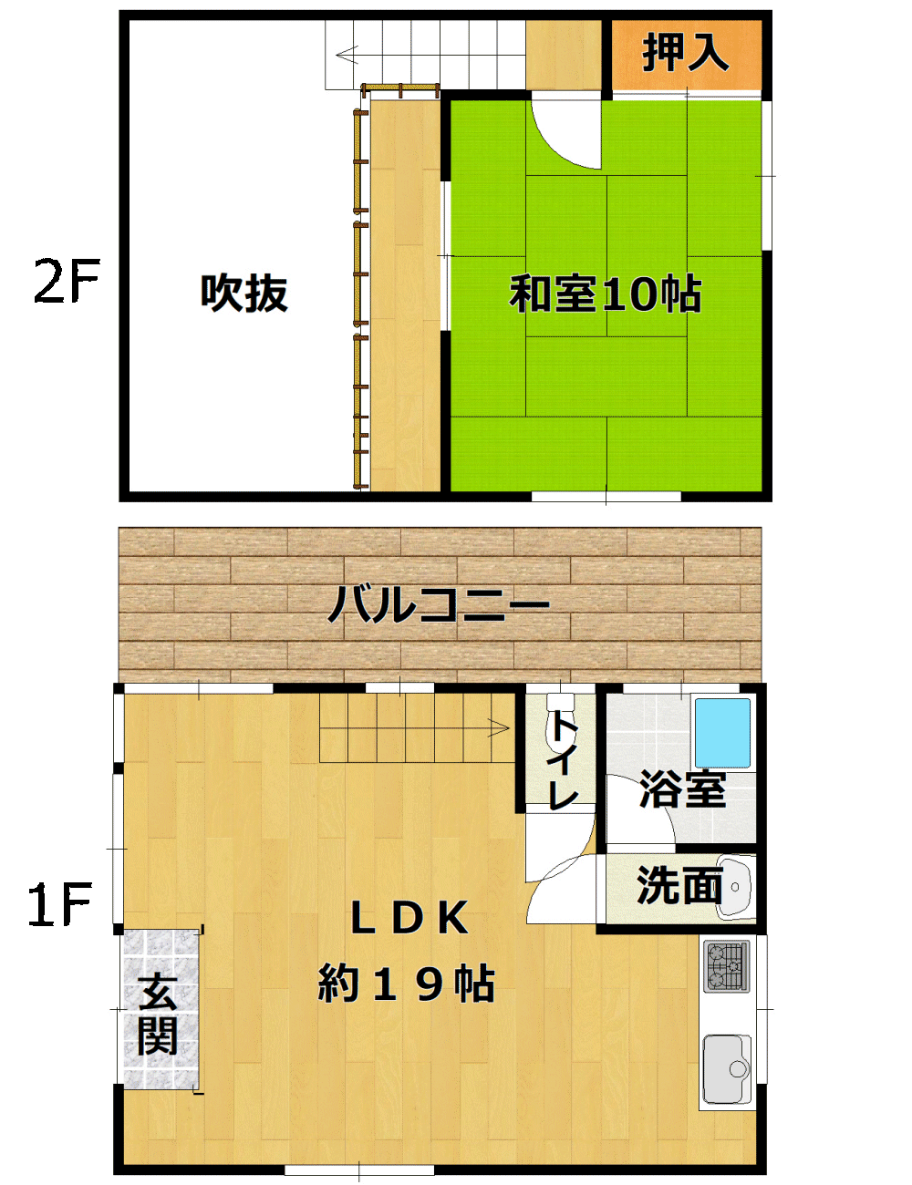 間取り図 物件：11058