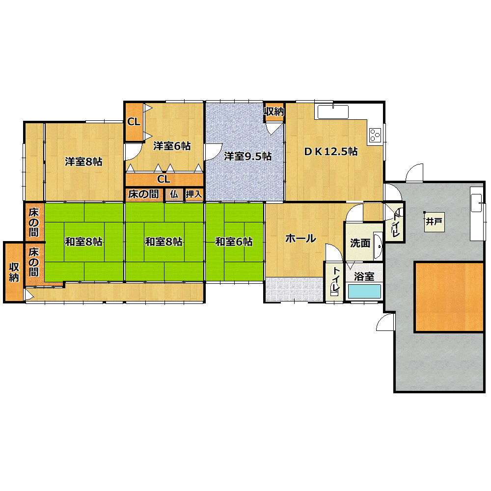 間取り図 物件：11293