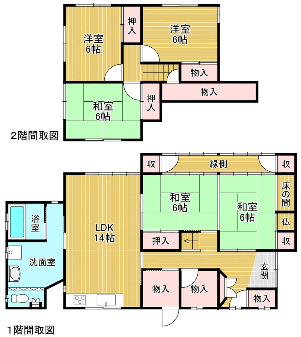 間取り図 物件：11318