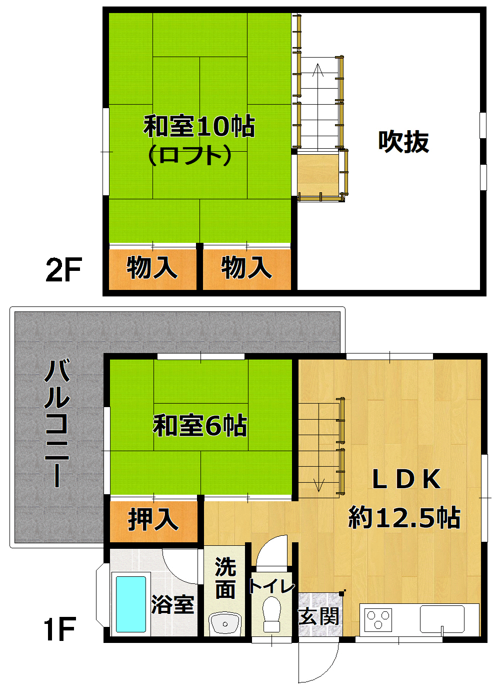 間取り図 物件：11338