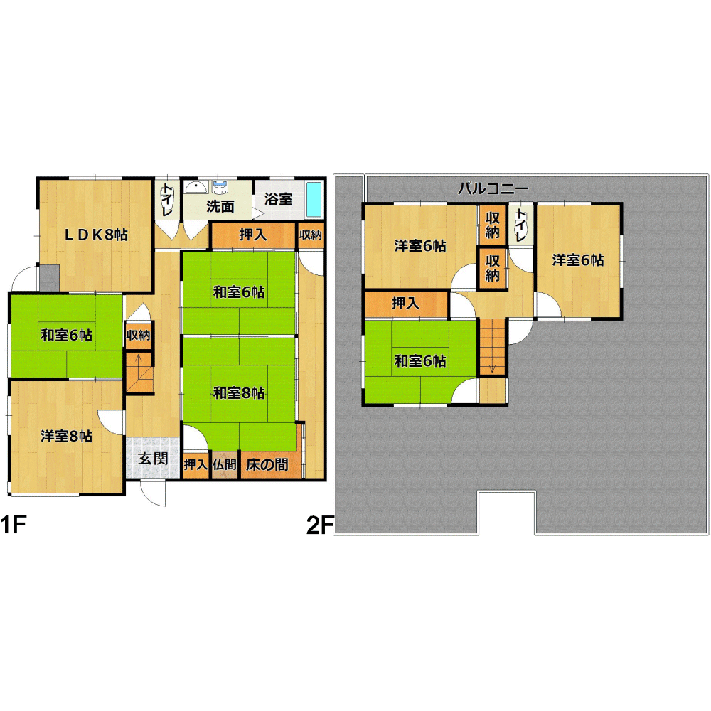 間取り図 物件：11343