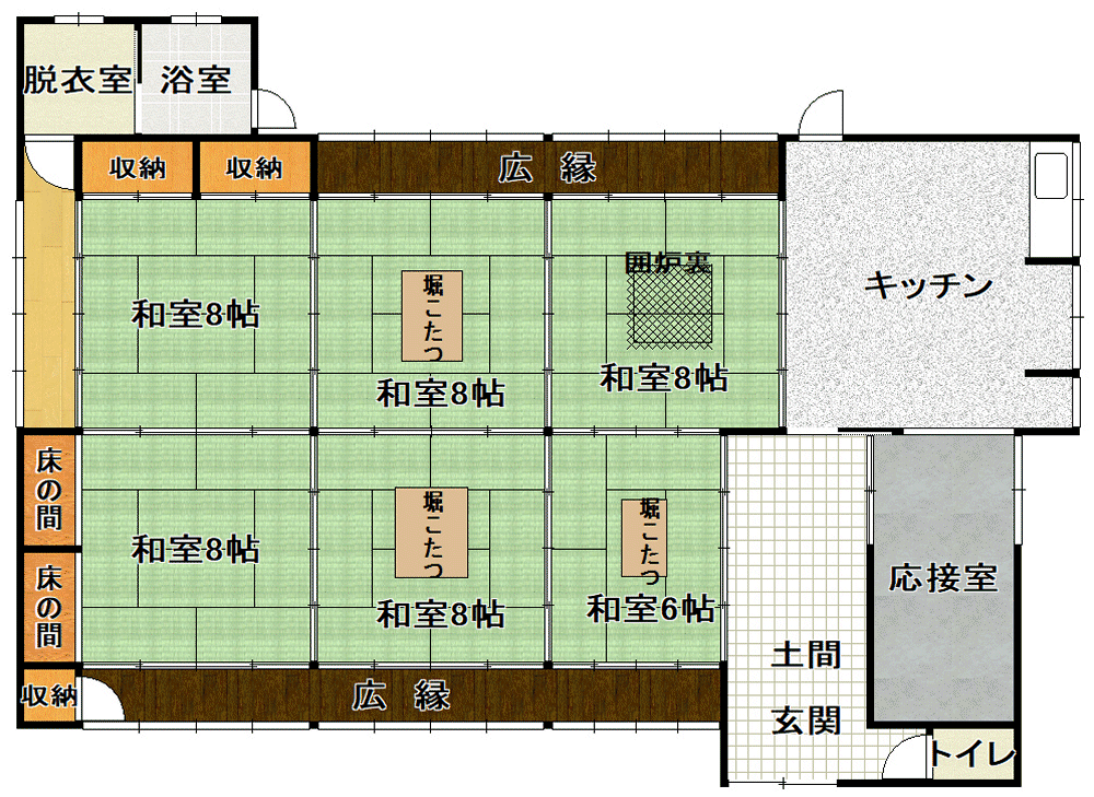 間取り図 物件：11369