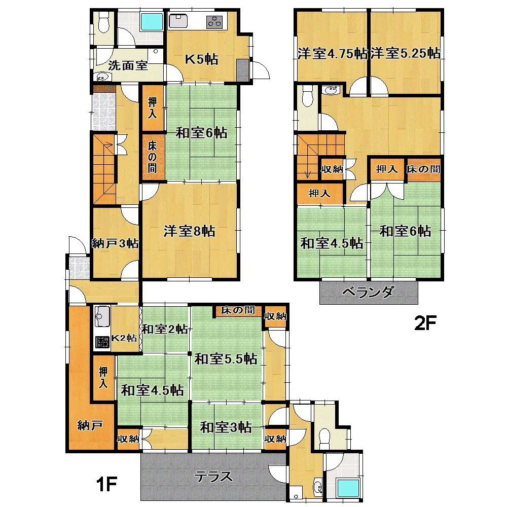 間取り図 物件：11375