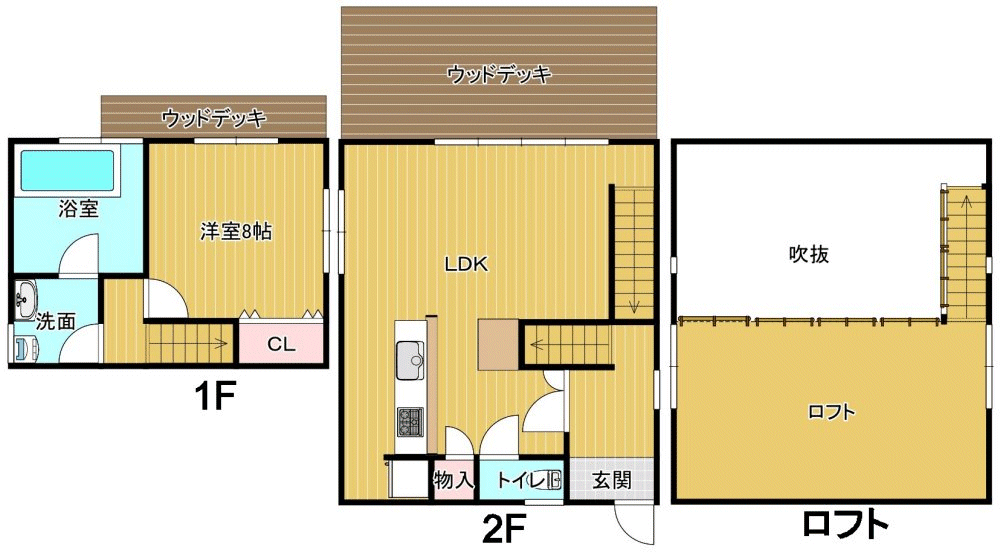 間取り図 物件：11391