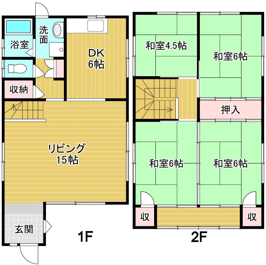 間取り図 物件：11418