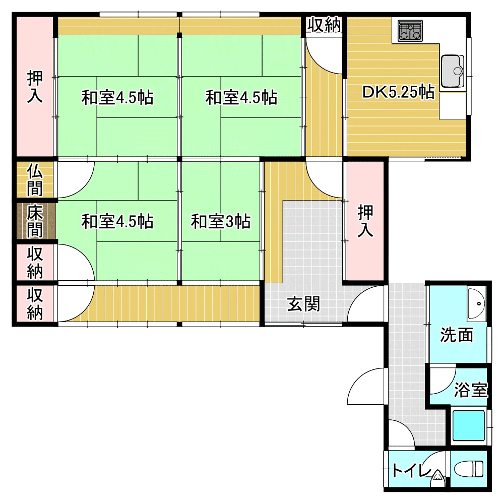 間取り図 物件：11490