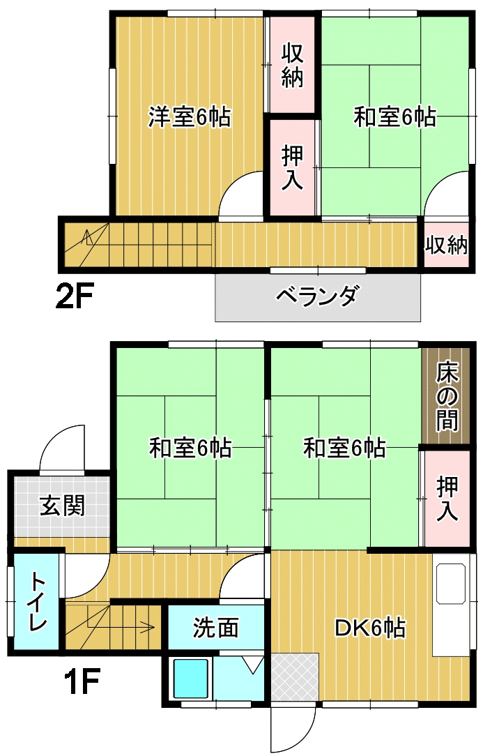 間取り図 物件：11511