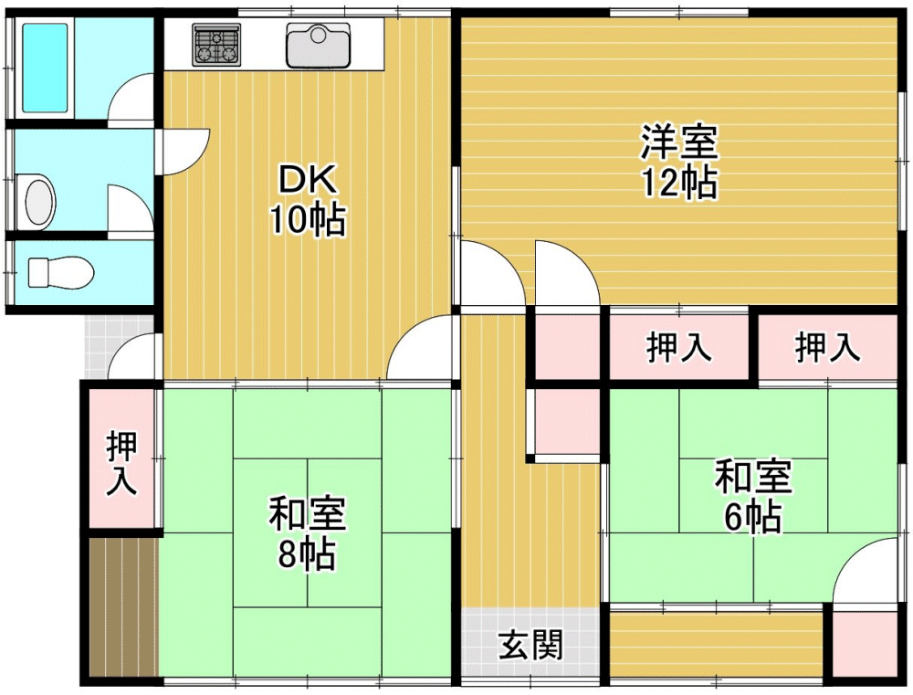 間取り図 物件：11519