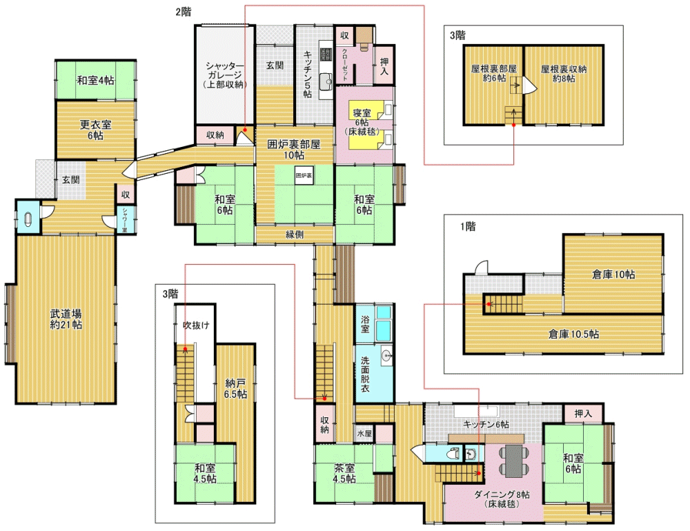 間取り図 物件：11573