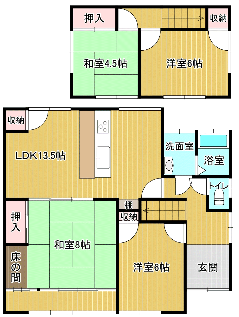 間取り図 物件：11577