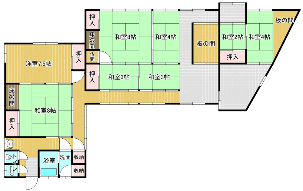 間取り図 物件：11592