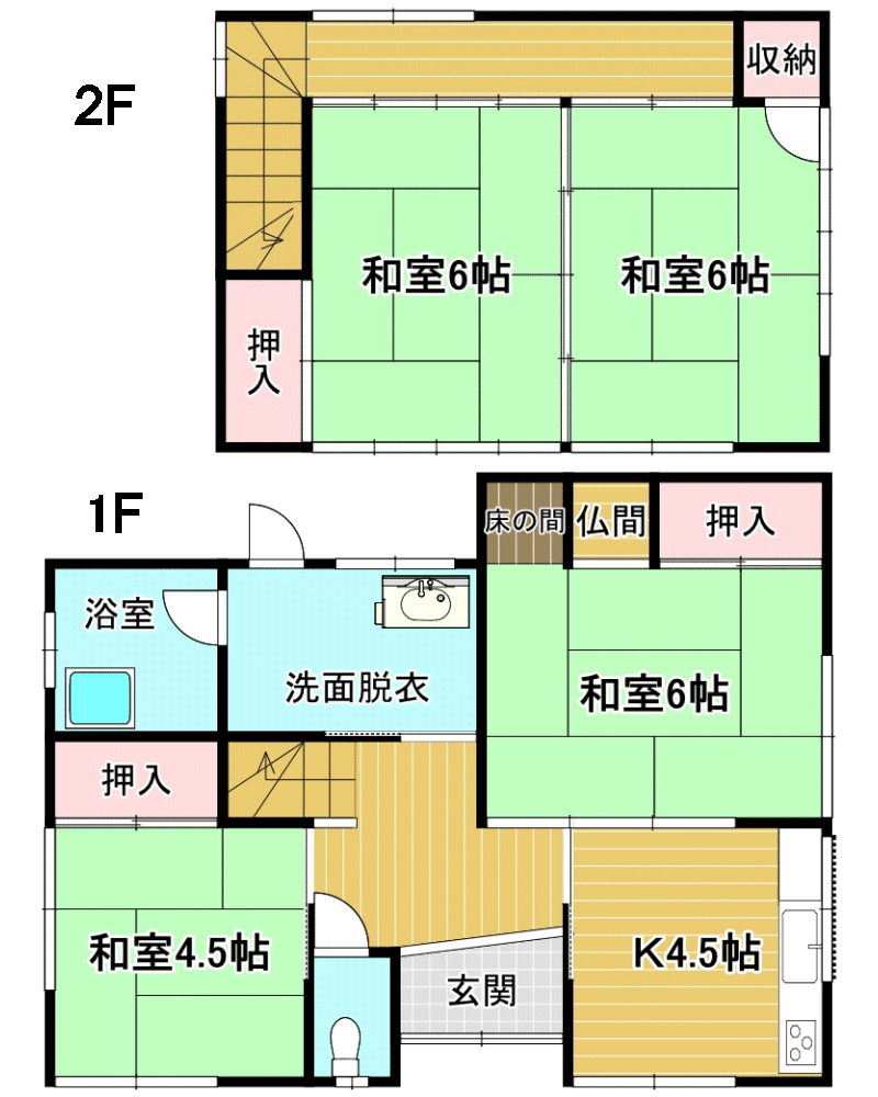 間取り図 物件：11624