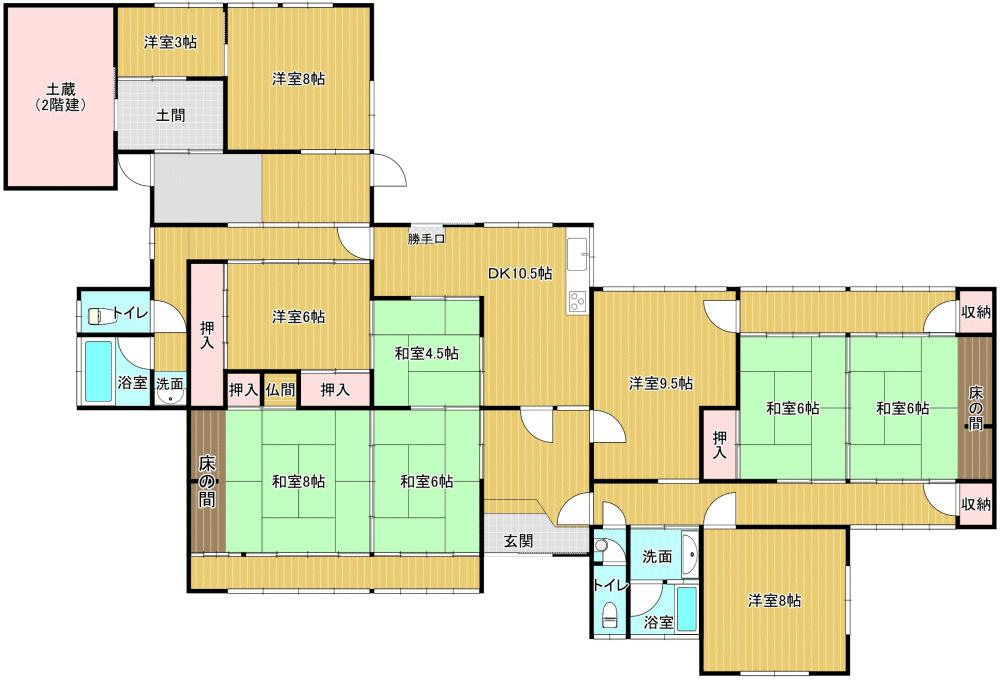 間取り図 物件：11650