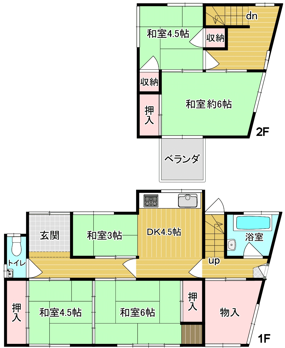 間取り図 物件：11672