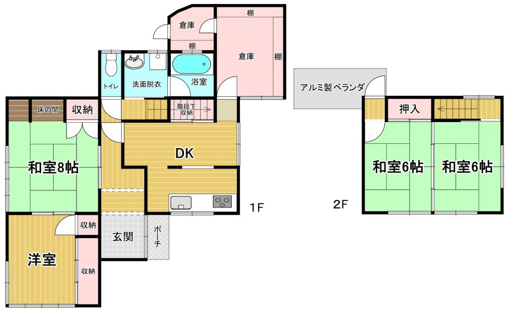 間取り図 物件：11686