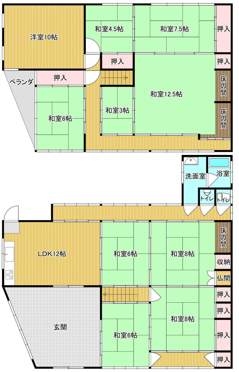 間取り図 物件：11688