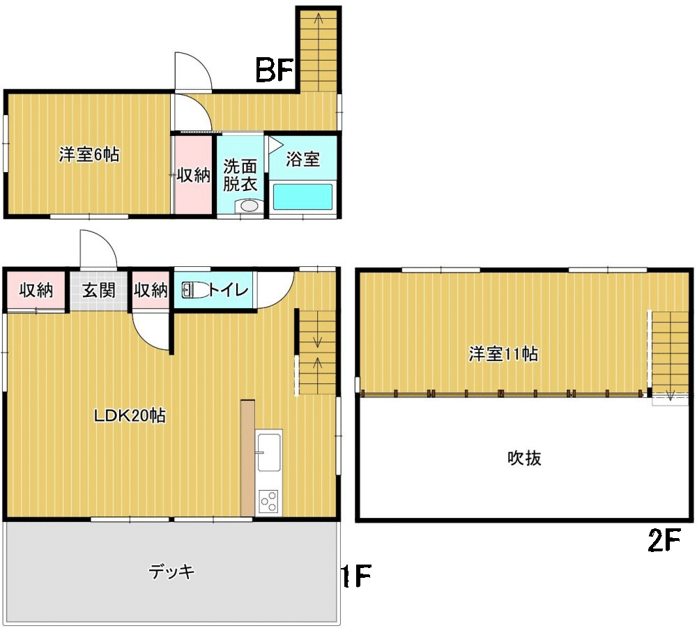 間取り図 物件：11714