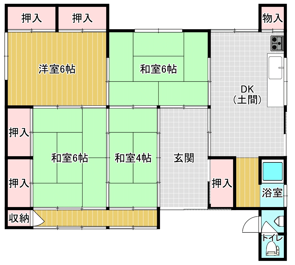 間取り図 物件：11838