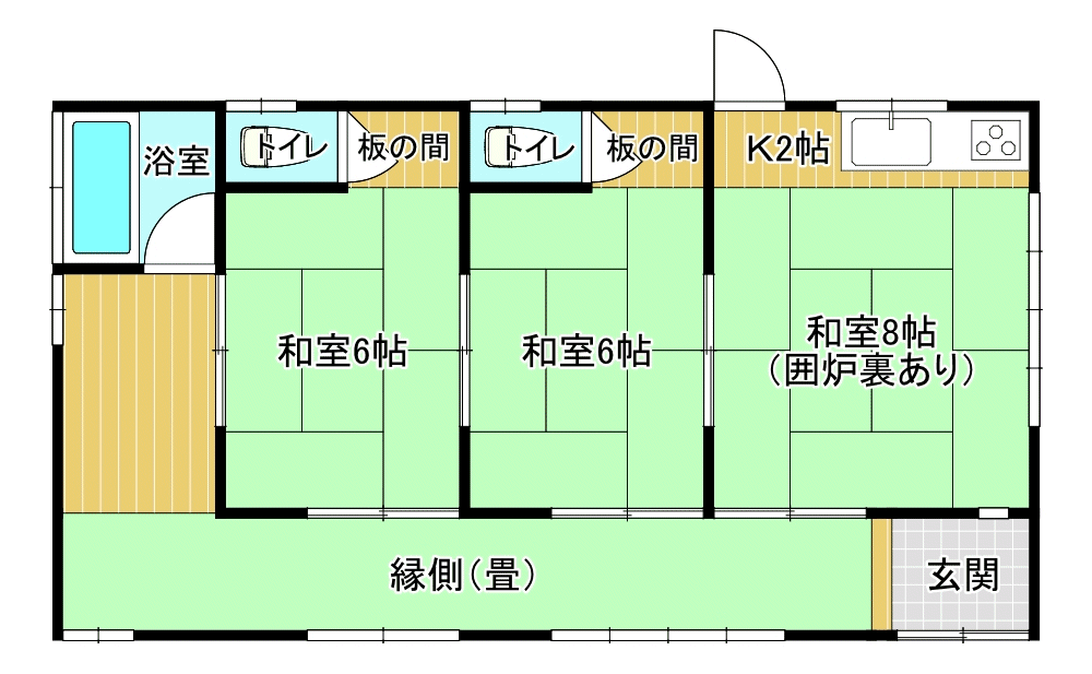間取り図 物件：11841
