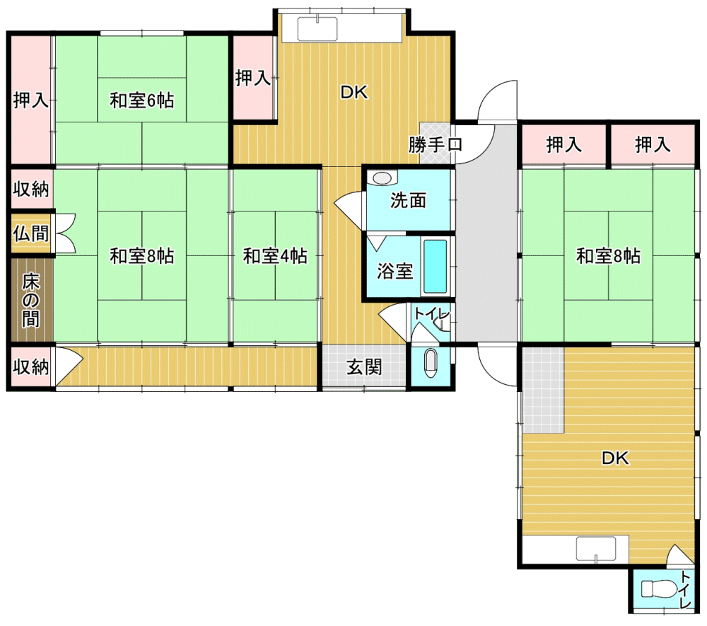 間取り図 物件：11842