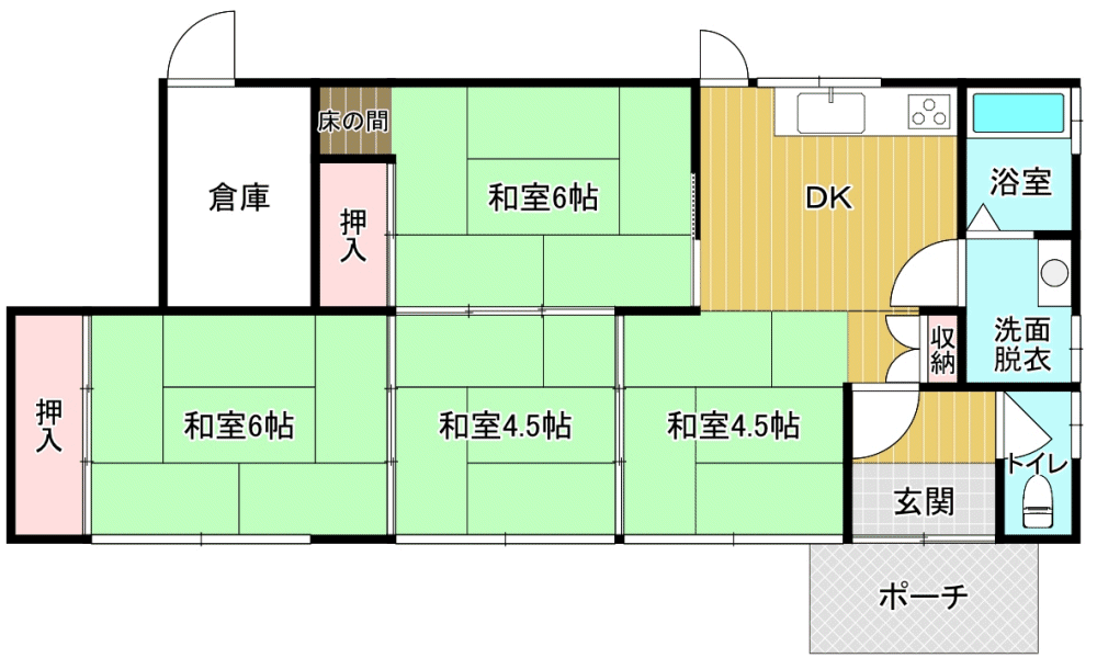 間取り図 物件：11846