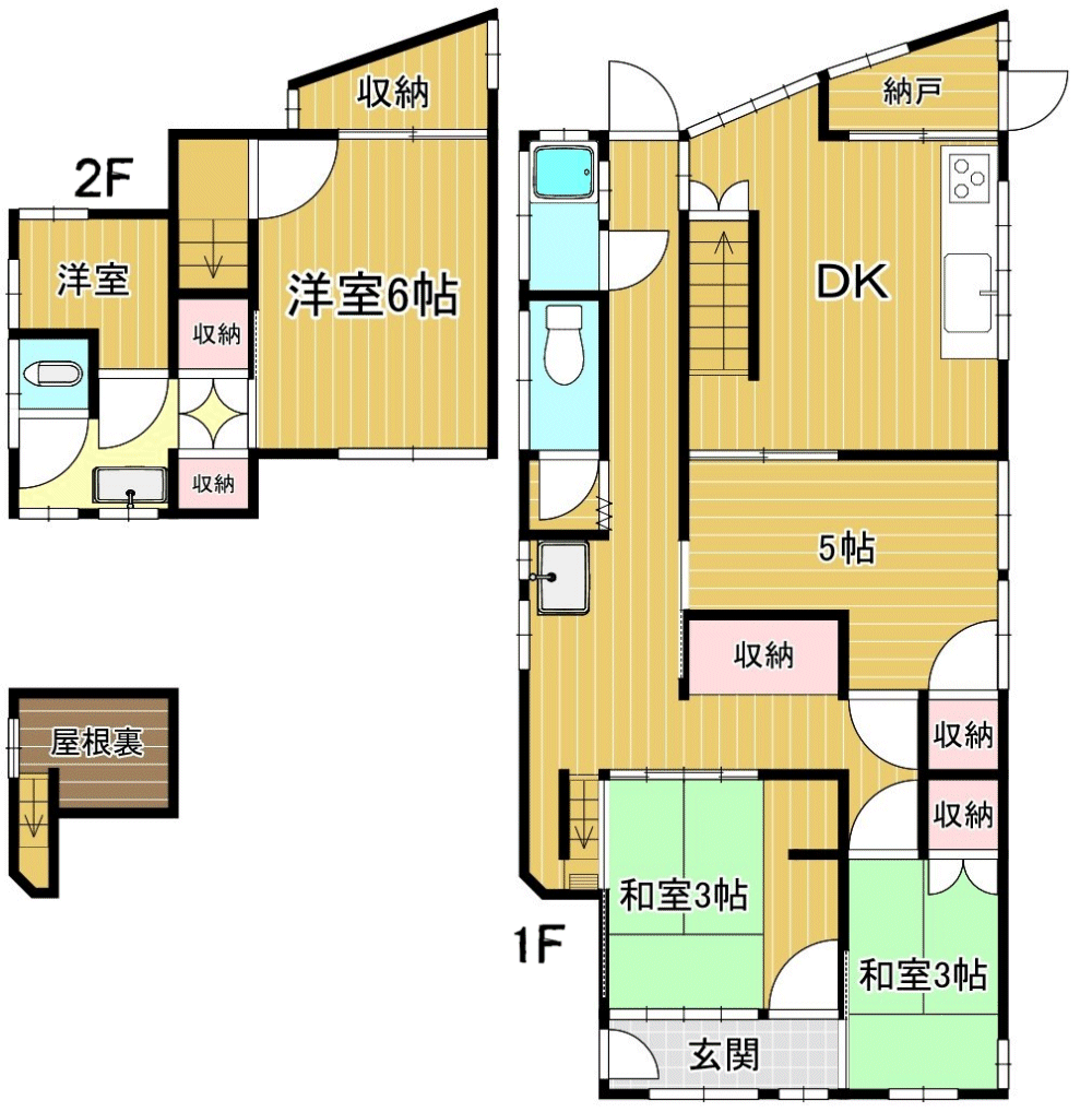 間取り図 物件：11851