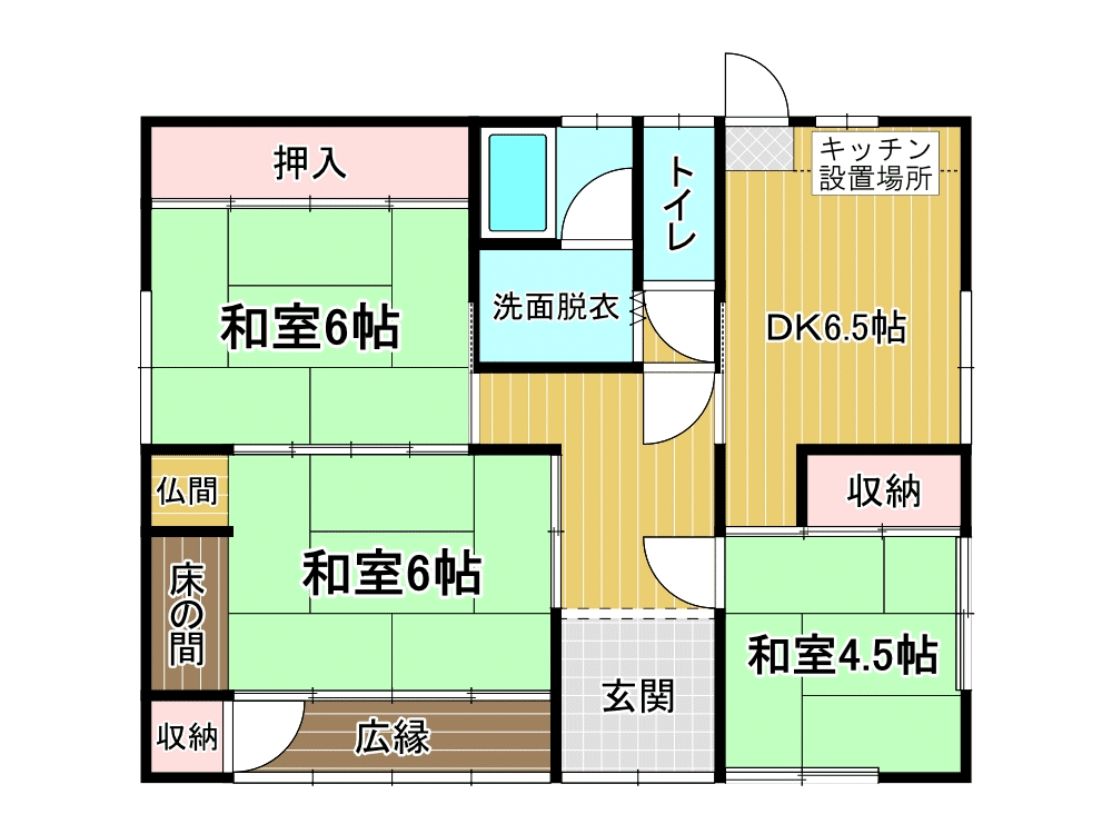 間取り図 物件：11854
