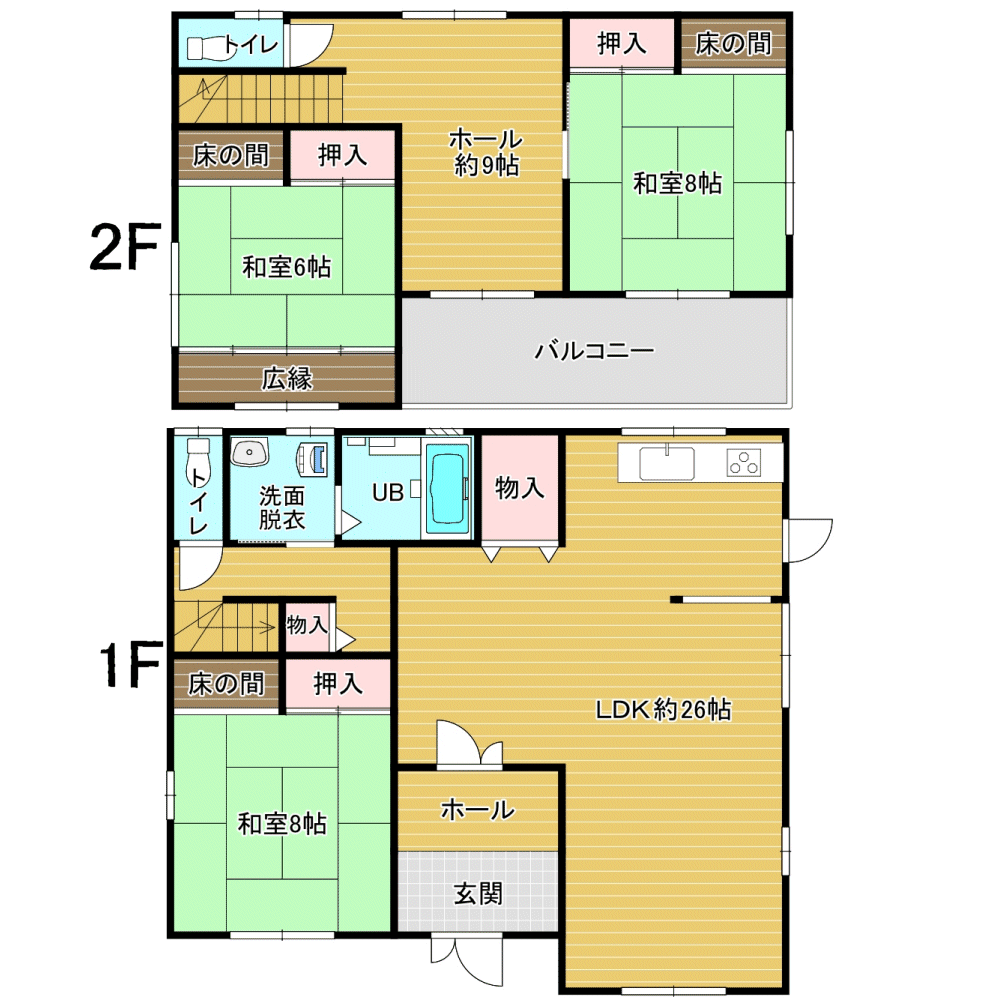間取り図 物件：11862