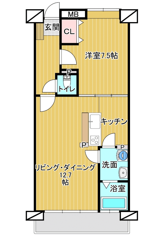 間取り図 物件：11630