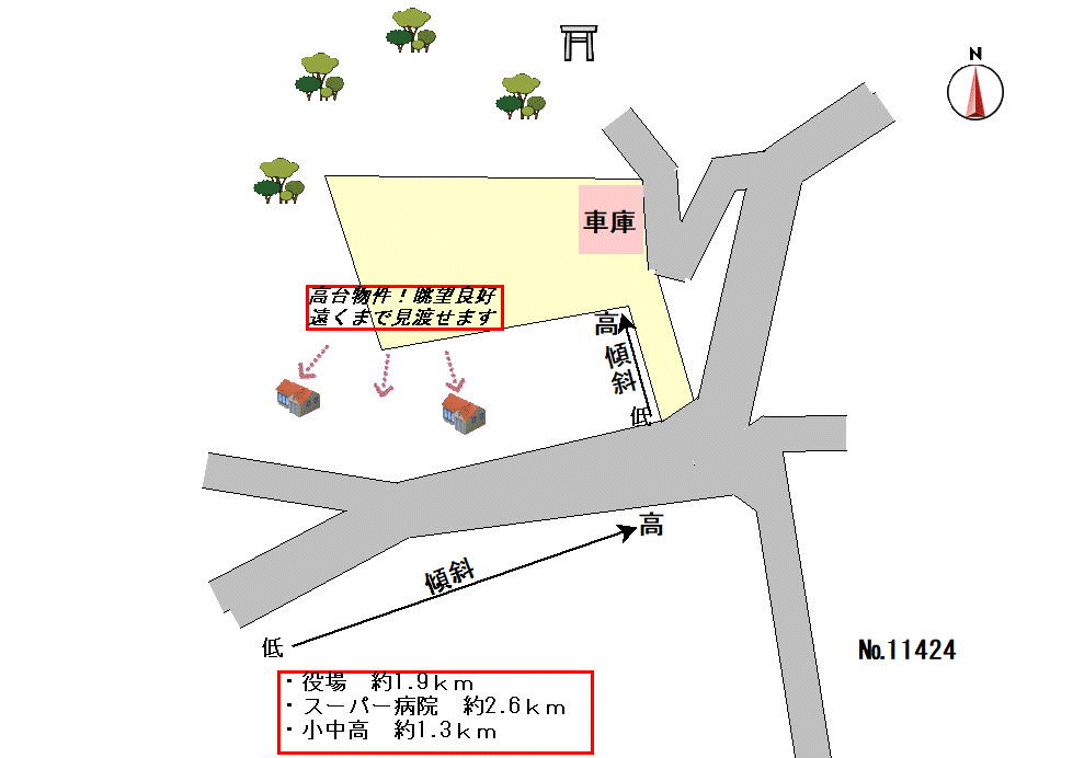 間取り図 物件：11424