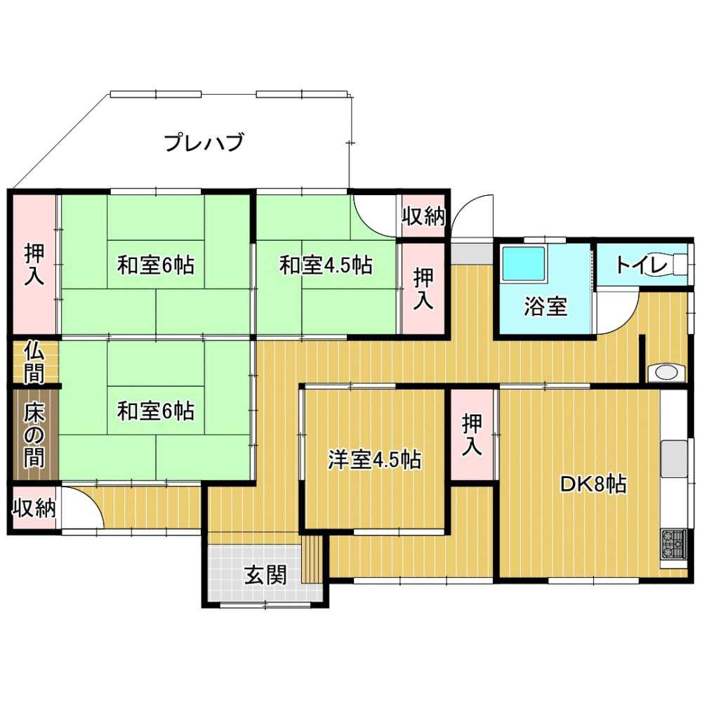 間取り図 物件：11447