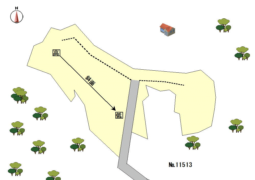 間取り図 物件：11513