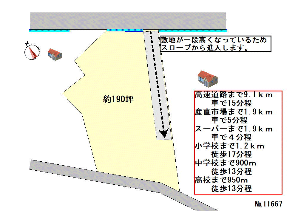 間取り図 物件：11667